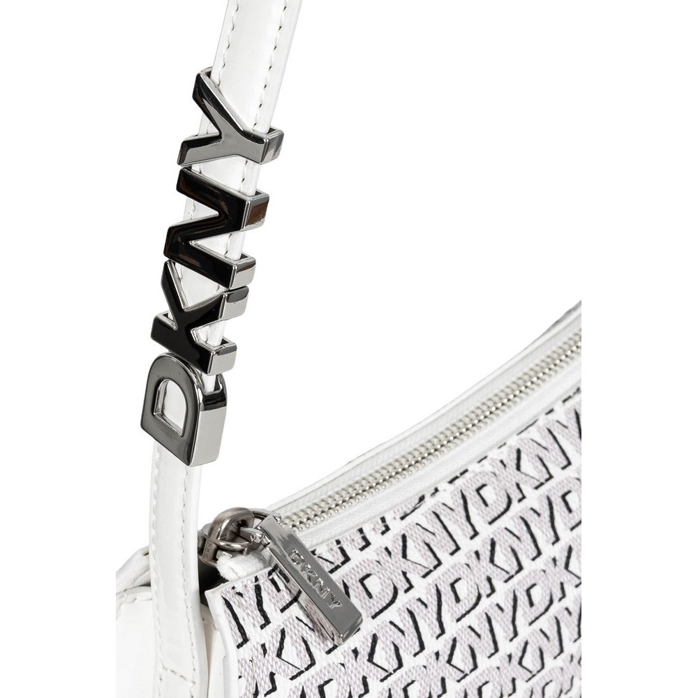 DKNY AVRIL SHOULDER BAG R5235G57 ΤΣΑΝΤΑ ΓΥΝΑΙΚΕΙΑ WHITE