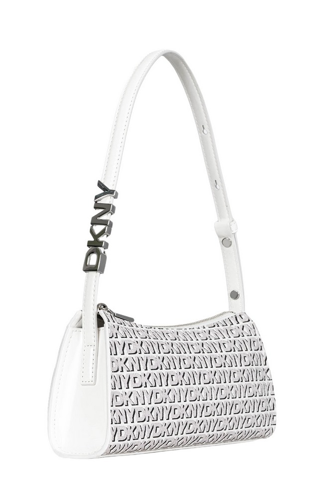 DKNY AVRIL SHOULDER BAG R5235G57 ΤΣΑΝΤΑ ΓΥΝΑΙΚΕΙΑ WHITE