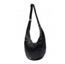 CALVIN KLEIN BUCKLE CONVERTIBLE HOBO BAG ΤΣΑΝΤΑ ΓΥΝΑΙΚΕΙΑ BLACK