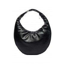 CALVIN KLEIN BUCKLE CONVERTIBLE HOBO BAG ΤΣΑΝΤΑ ΓΥΝΑΙΚΕΙΑ BLACK