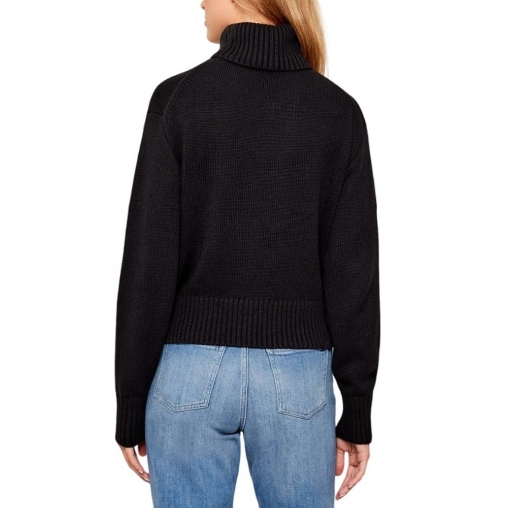 CALVIN KLEIN JEANS CHENILLE MONOLOGO SWEATER ΜΠΛΟΥΖΑ ΠΛΕΚΤΗ ΓΥΝΑΙΚΕΙΑ BLACK