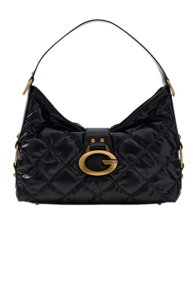 GUESS CAMDEN SHOULDER BAG ΤΣΑΝΤΑ ΓΥΝΑΙΚΕΙΑ BLACK