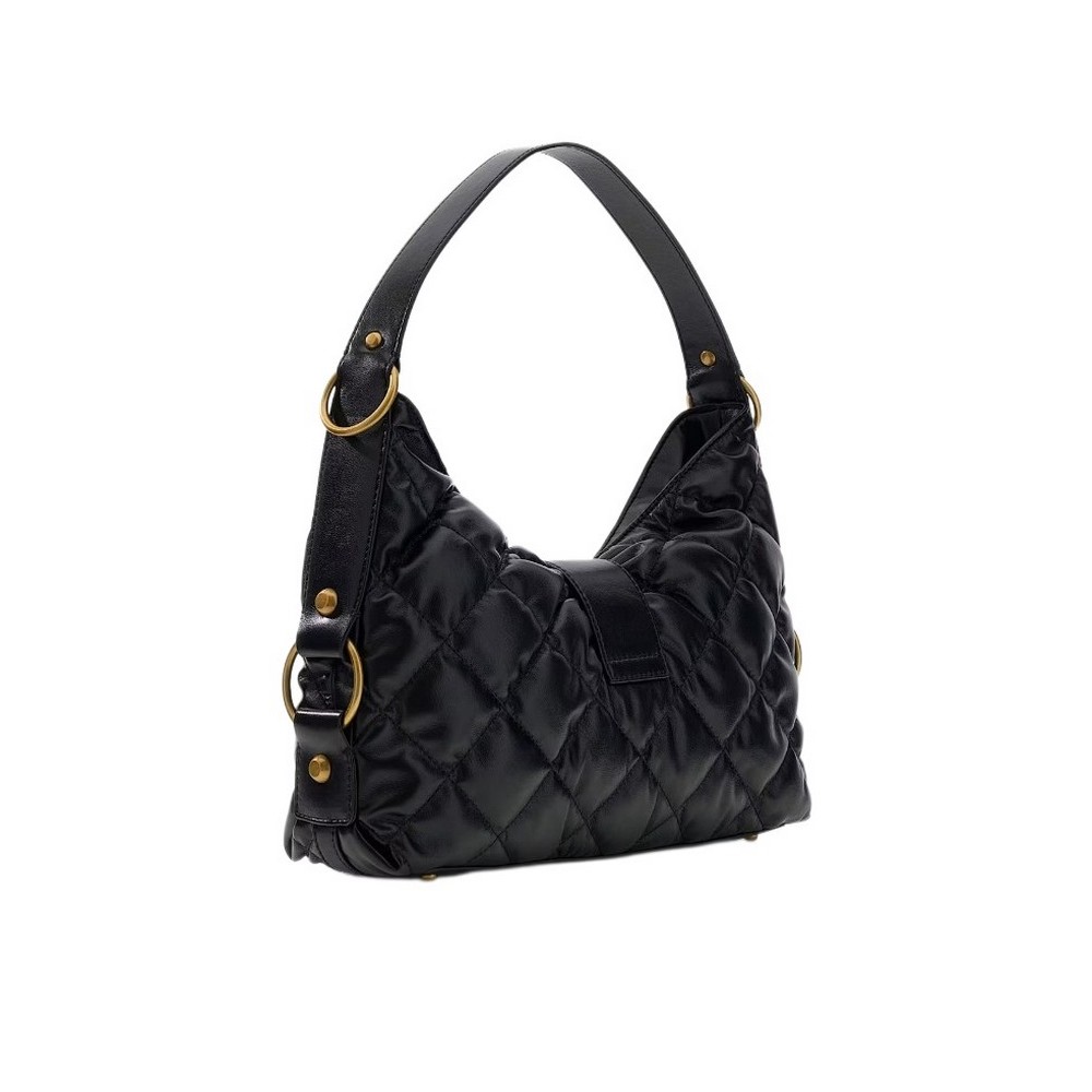 GUESS CAMDEN SHOULDER BAG ΤΣΑΝΤΑ ΓΥΝΑΙΚΕΙΑ BLACK