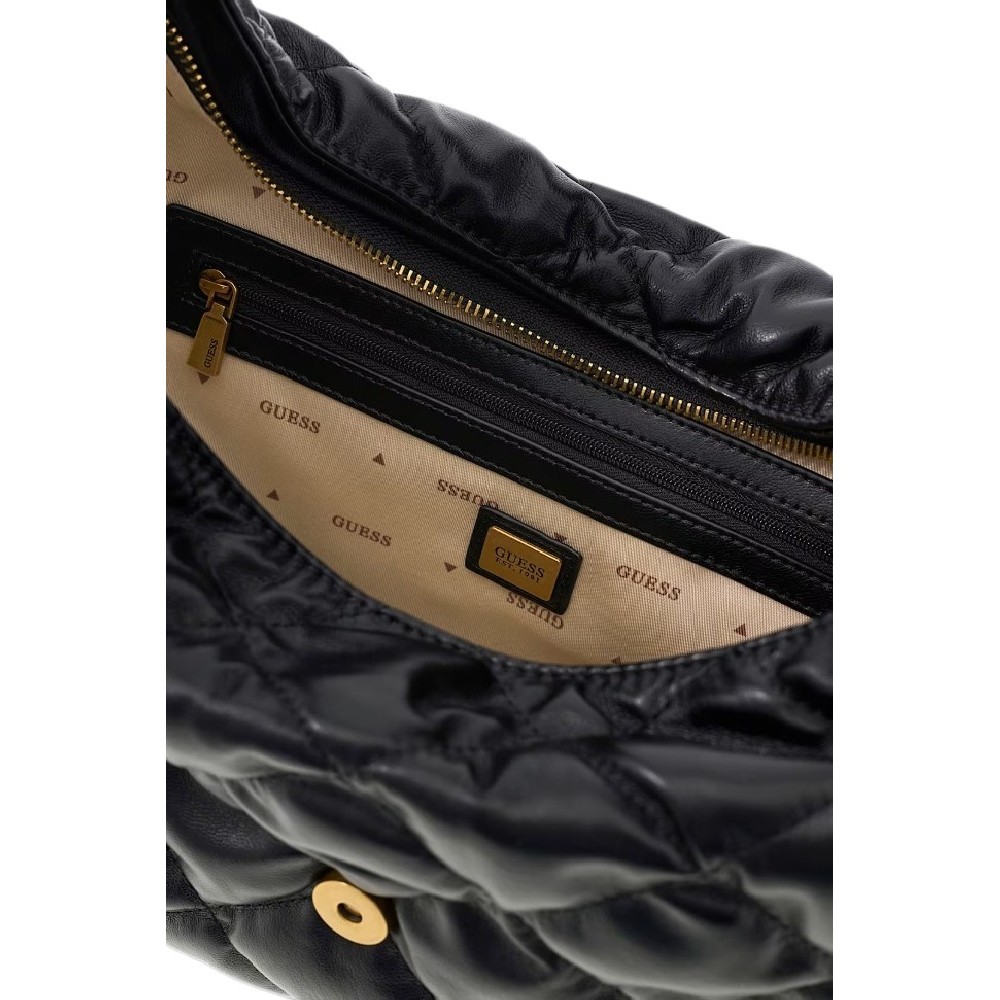 GUESS CAMDEN SHOULDER BAG ΤΣΑΝΤΑ ΓΥΝΑΙΚΕΙΑ BLACK