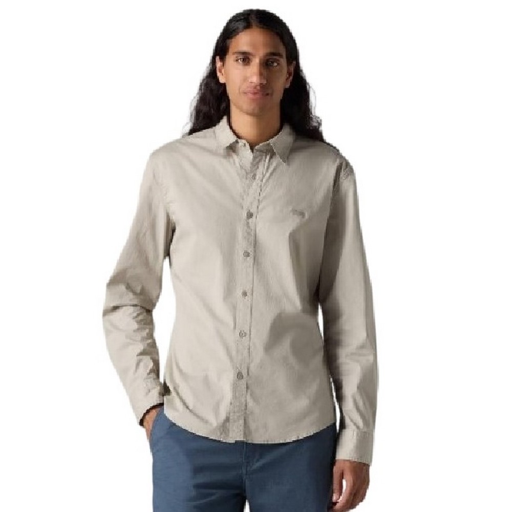 LEVIS LS BATTERY HM SHIRT SLIM 866250067 ΠΟΥΚΑΜΙΣΟ ΑΝΔΡΙΚΟ GREY