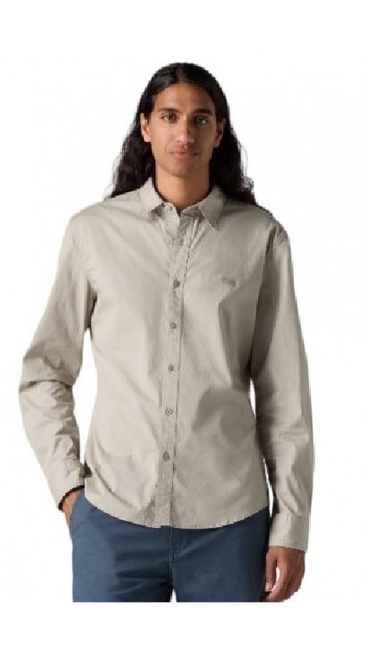 LEVIS LS BATTERY HM SHIRT SLIM 866250067 ΠΟΥΚΑΜΙΣΟ ΑΝΔΡΙΚΟ GREY