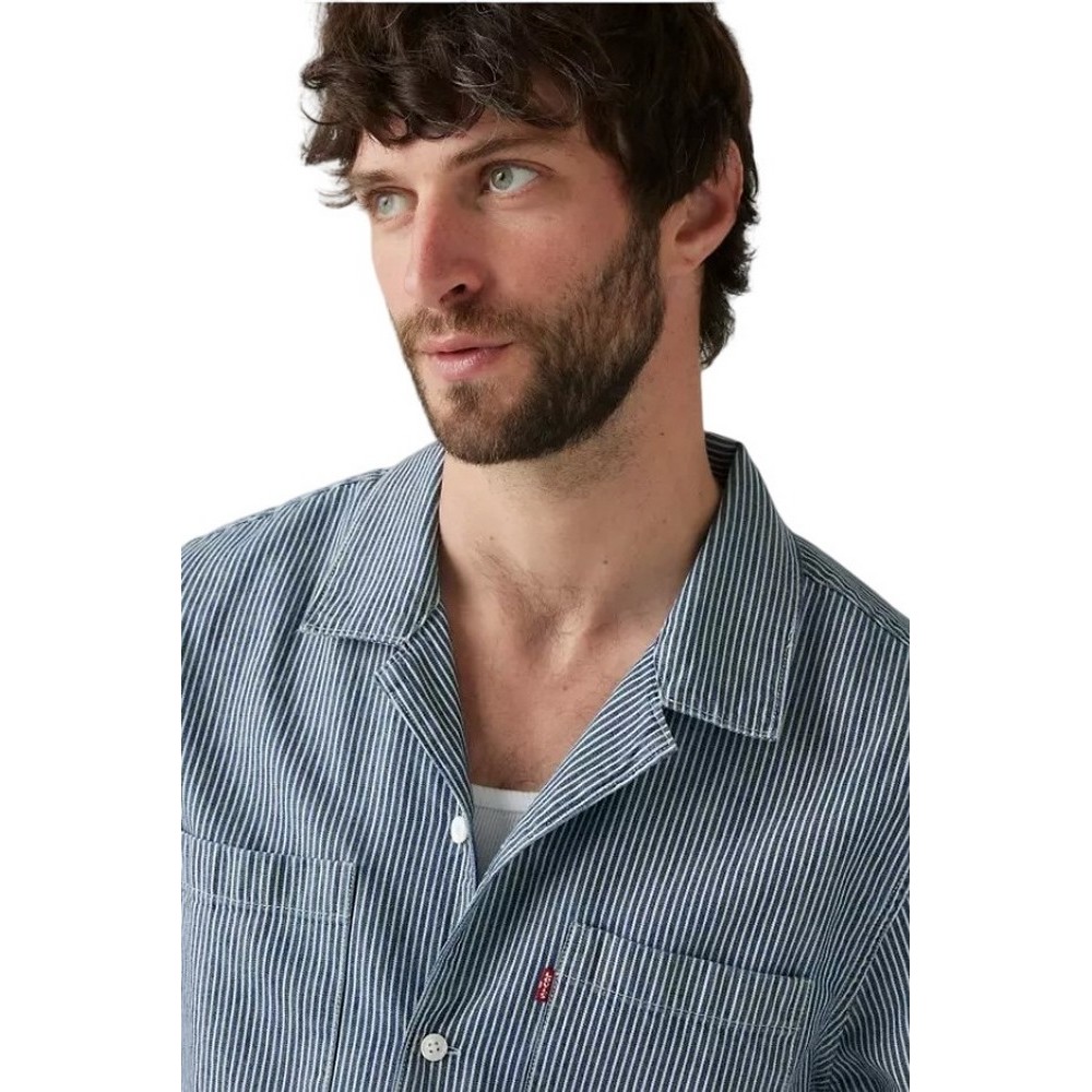 LEVIS THE STANDARD CAMP SHIRT ΠΟΥΚΑΜΙΣΟ ΑΝΔΡΙΚΟ INDIGO