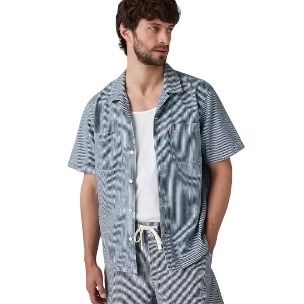 LEVIS THE STANDARD CAMP SHIRT ΠΟΥΚΑΜΙΣΟ ΑΝΔΡΙΚΟ INDIGO