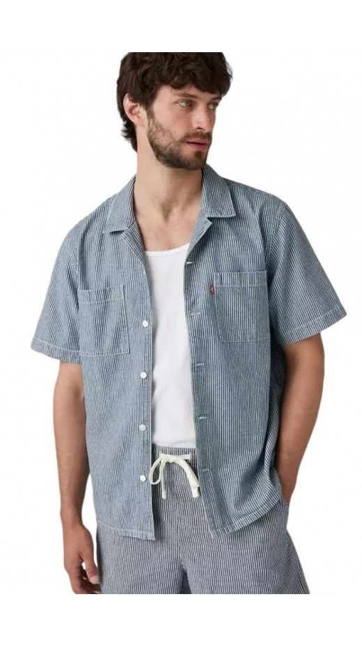 LEVIS THE STANDARD CAMP SHIRT ΠΟΥΚΑΜΙΣΟ ΑΝΔΡΙΚΟ INDIGO