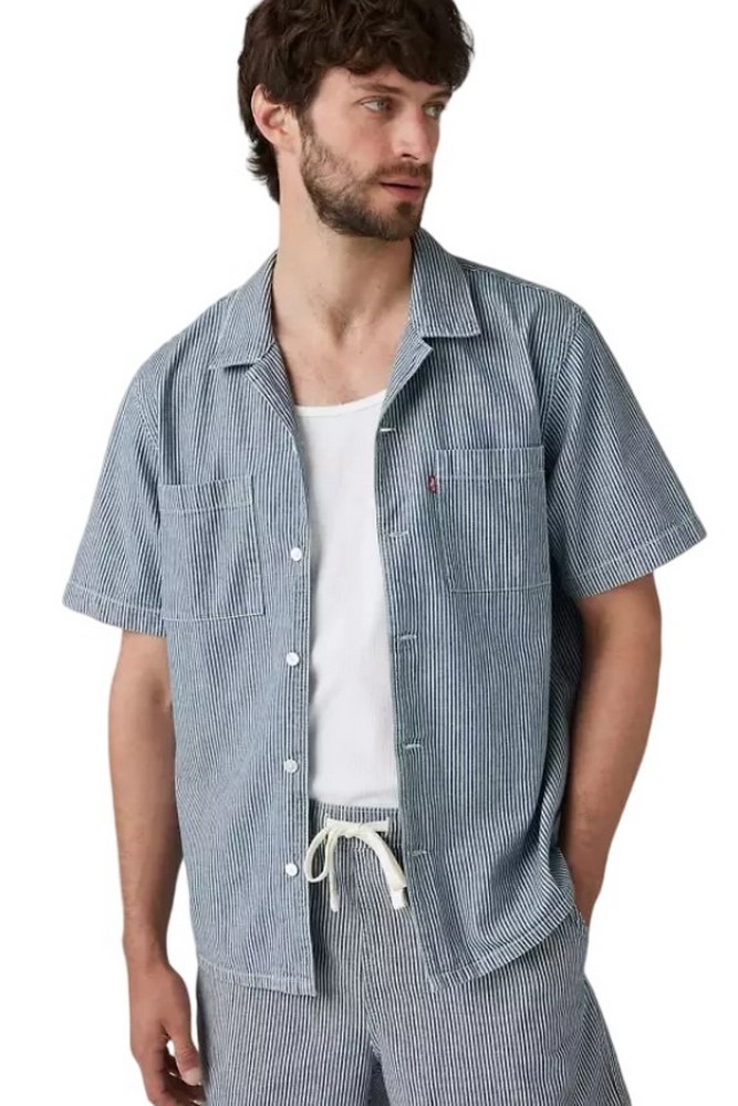 LEVIS THE STANDARD CAMP SHIRT ΠΟΥΚΑΜΙΣΟ ΑΝΔΡΙΚΟ INDIGO