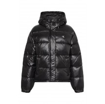 CALVIN KLEIN JEANS SHINE MW CLASSIC PUFFER ΜΠΟΥΦΑΝ ΓΥΝΑΙΚΕΙΟ BLACK