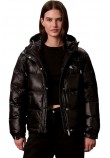 CALVIN KLEIN JEANS SHINE MW CLASSIC PUFFER ΜΠΟΥΦΑΝ ΓΥΝΑΙΚΕΙΟ BLACK