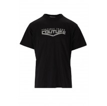 T-SHIRT  LOGO SPACE FOIL ΑΝΔΡΙΚΟ VERSACE JEANS COUTURE BLACK