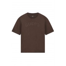 GUESS ANTON CN T-SHIRT ΜΠΛΟΥΖΑ ΑΝΔΡΙΚΗ BROWN