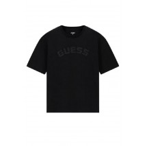 GUESS ANTON CN T-SHIRT ΜΠΛΟΥΖΑ ΑΝΔΡΙΚΗ BLACK
