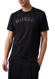 GUESS ANTON CN T-SHIRT ΜΠΛΟΥΖΑ ΑΝΔΡΙΚΗ BLACK