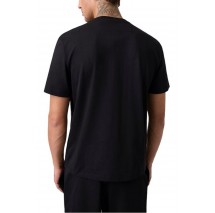 GUESS ANTON CN T-SHIRT ΜΠΛΟΥΖΑ ΑΝΔΡΙΚΗ BLACK