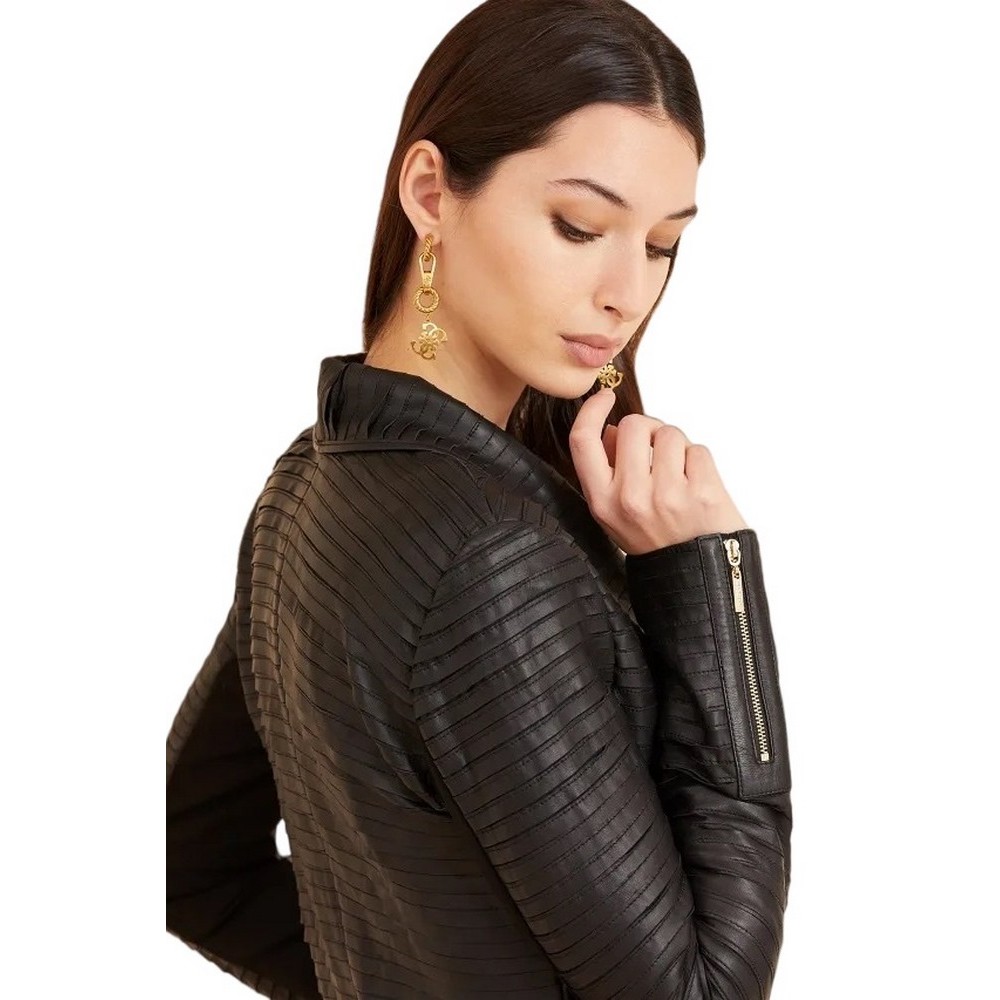 Shayna Leather Jackets Guess ΜΠΟΥΦΑΝ ΓΥΝΑΙΚΕΙΟ GUESS SHAYNA DRAPE