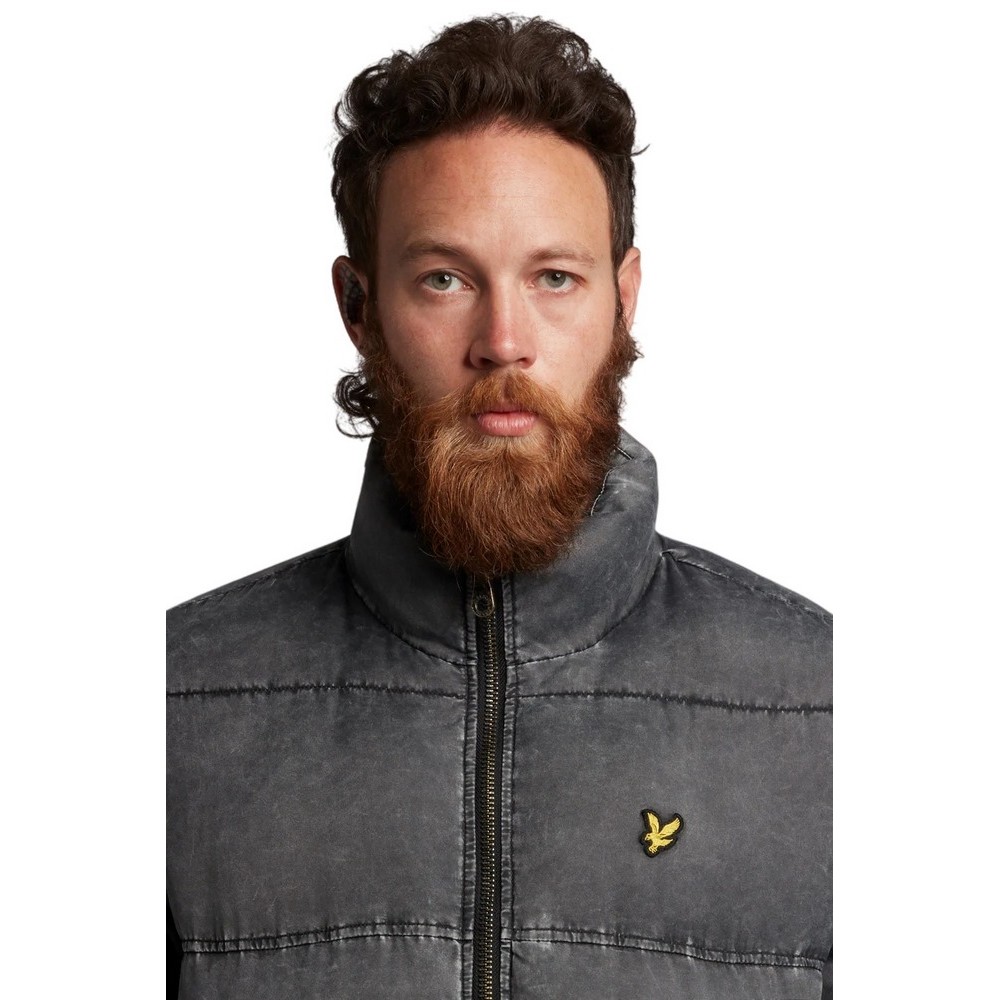 ΜΠΟΥΦΑΝ FUNNELLED ΑΝΔΡΙΚΟ LYLE & SCOTT DARK GREY