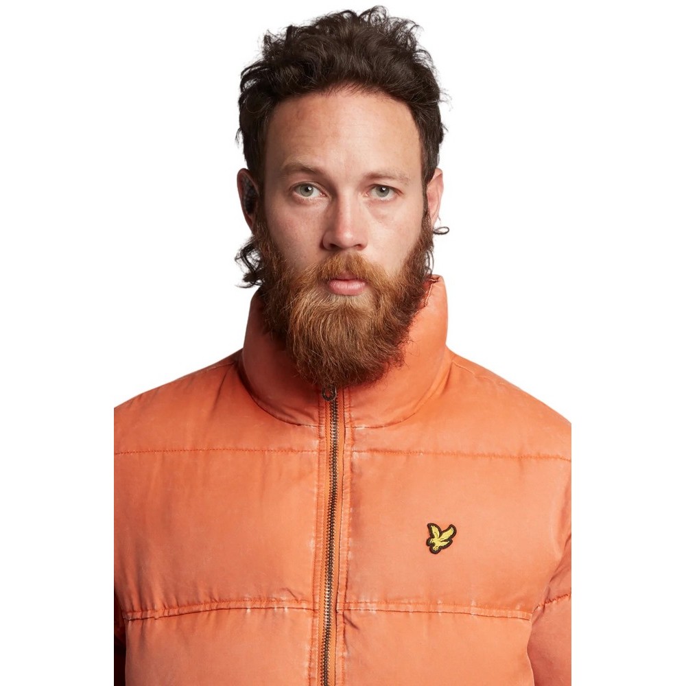 ΜΠΟΥΦΑΝ FUNNELLED ΑΝΔΡΙΚΟ LYLE & SCOTT ORANGE