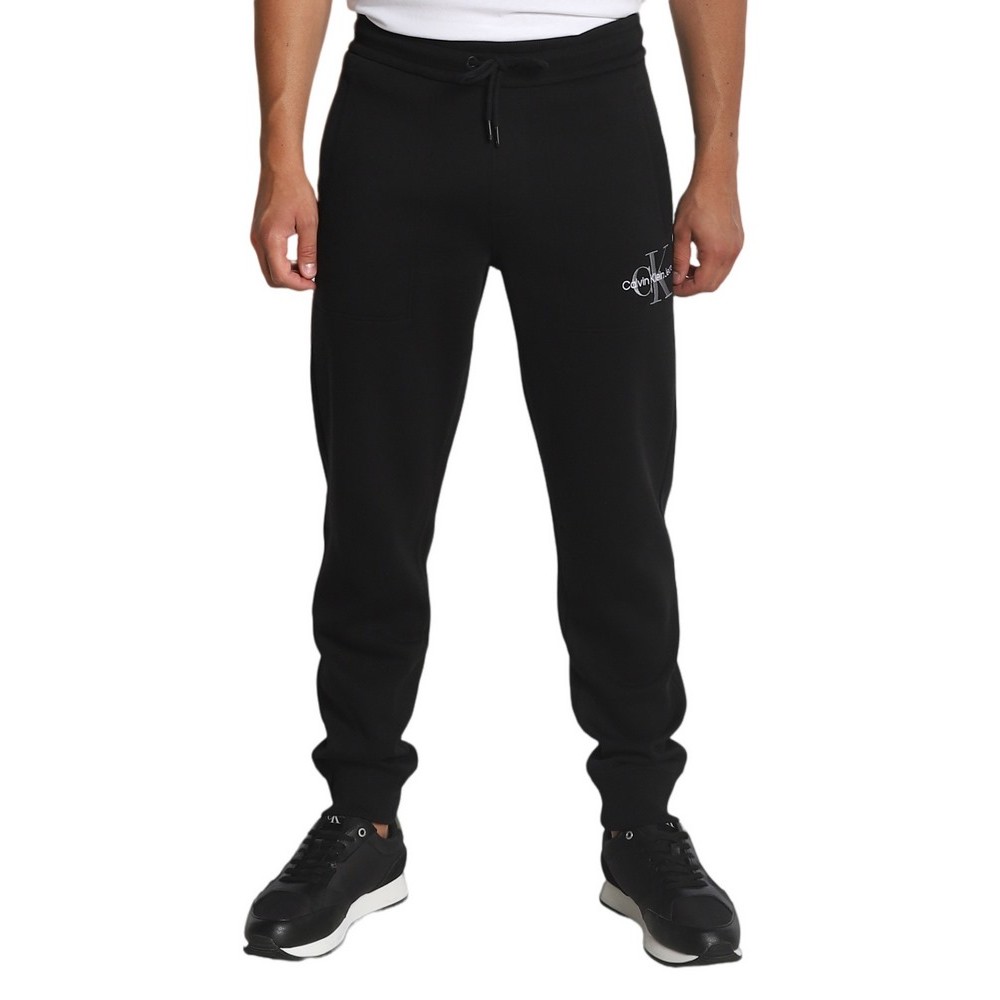 CALVIN KLEIN JEANS MONOGRAM LOGO HWK PANT ΦΟΡΜΑ ΑΝΔΡΙΚΗ BLACK