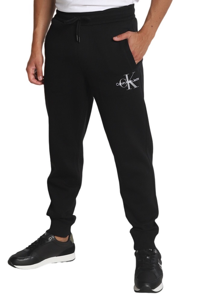CALVIN KLEIN JEANS MONOGRAM LOGO HWK PANT ΦΟΡΜΑ ΑΝΔΡΙΚΗ BLACK