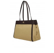 CALVIN KLEIN CANVAS MEDIUM TOTE ΤΣΑΝΤΑ ΓΥΝΑΙΚΕΙΑ KHAKI