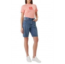 CALVIN KLEIN JEANS THE BERMUDA SHORT ΤΖΙΝ ΒΕΡΜΟΥΔΑ ΓΥΝΑΙΚΕΙΑ BLUΕ DENIM