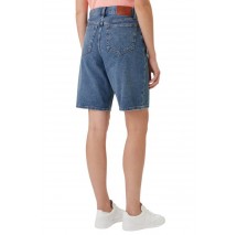 CALVIN KLEIN JEANS THE BERMUDA SHORT ΤΖΙΝ ΒΕΡΜΟΥΔΑ ΓΥΝΑΙΚΕΙΑ BLUΕ DENIM