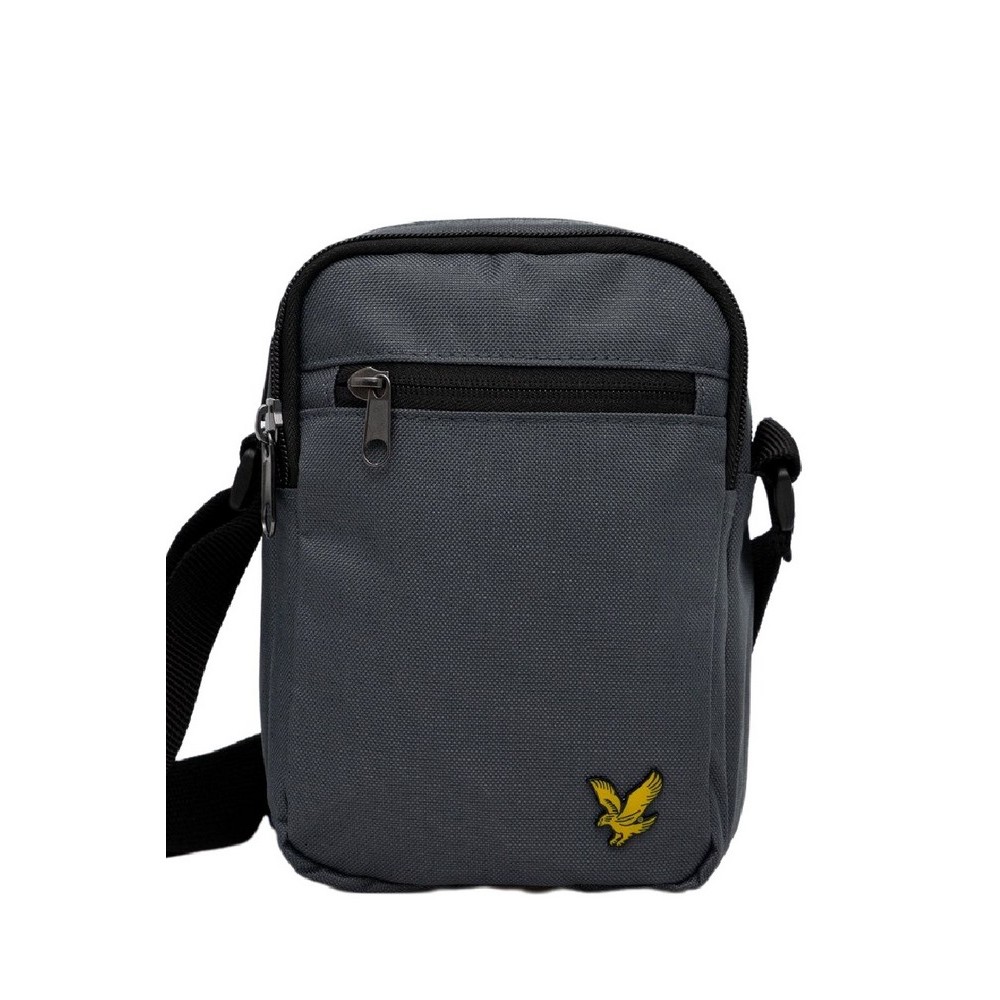 ΤΣΑΝΤΑ REPORTER ΑΝΔΡΙΚΗ LYLE AND SCOTT DARK GREY