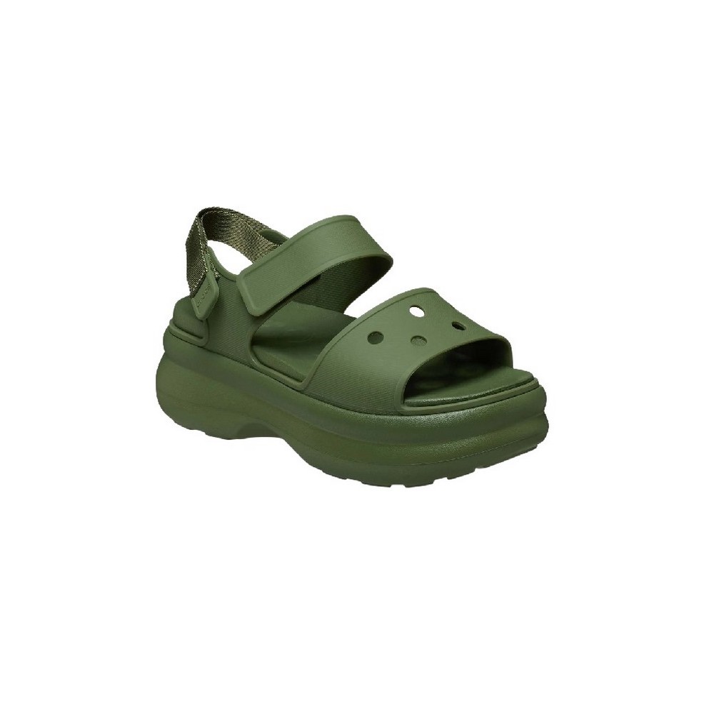 CROCS SOHO Y STRAP SANDAL 211755 ΠΕΔΙΛΟ ΓΥΝΑΙΚΕΙΟ MILITARY GREEN