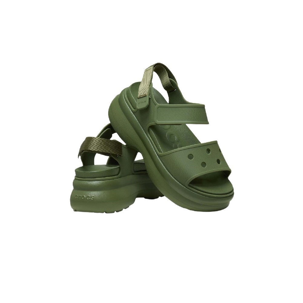 CROCS SOHO Y STRAP SANDAL 211755 ΠΕΔΙΛΟ ΓΥΝΑΙΚΕΙΟ MILITARY GREEN