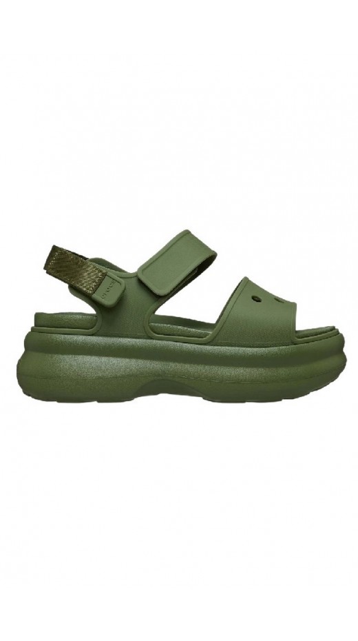 CROCS SOHO Y STRAP SANDAL 211755 ΠΕΔΙΛΟ ΓΥΝΑΙΚΕΙΟ MILITARY GREEN
