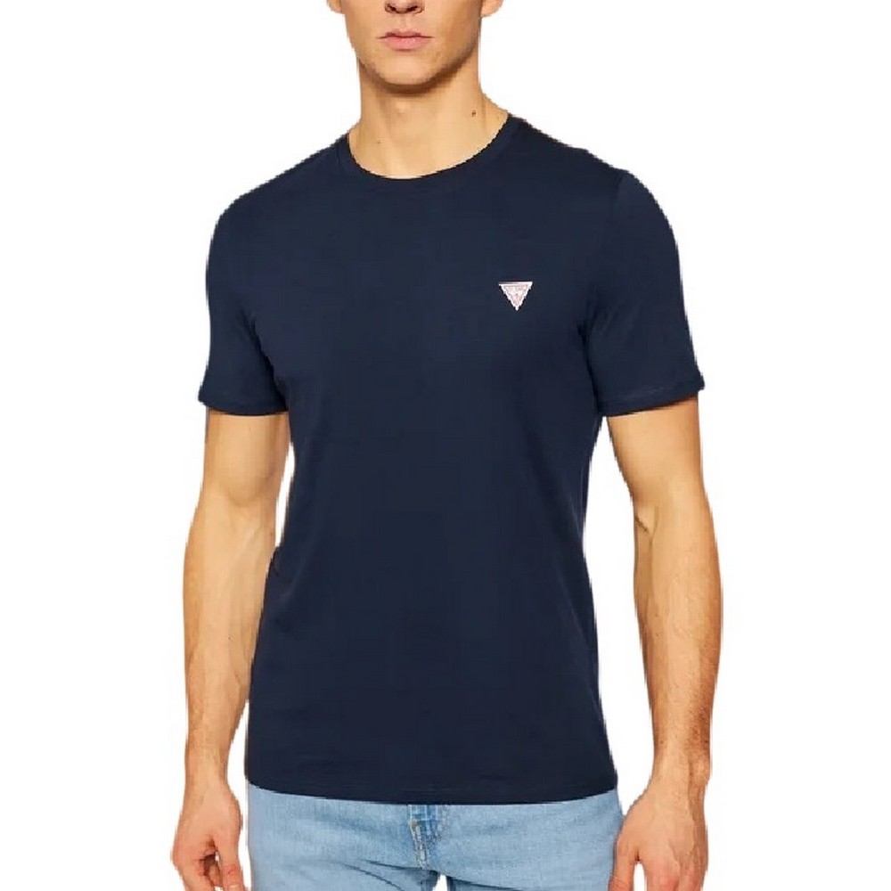 T-SHIRT CN SS CORE TEE ΑΝΔΡΙΚΟ GUESS NAVY