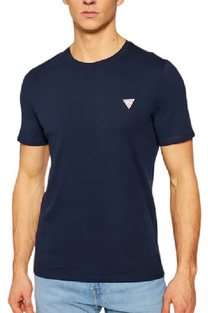 GUESS CN SS CORE TEE T-SHIRT  ΑΝΔΡΙΚΟ NAVY
