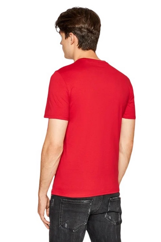 GUESS CN SS CORE TEE T-SHIRT  ΑΝΔΡΙΚΟ RED