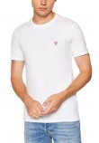 GUESS CN SS CORE TEE T-SHIRT  ΑΝΔΡΙΚΟ WHITE