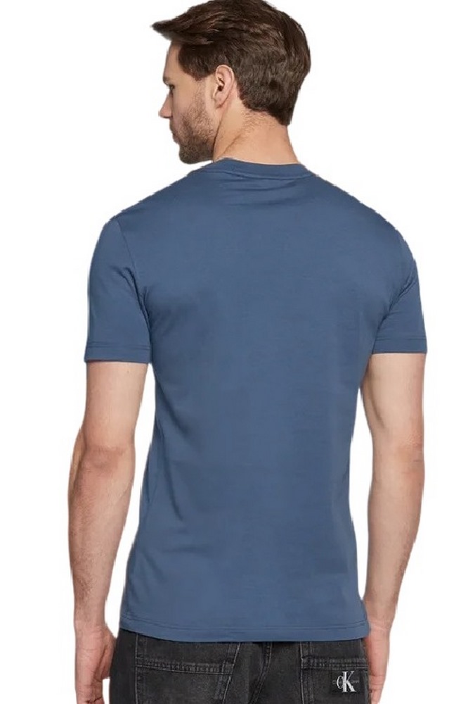 CALVIN KLEIN  JEANS MICRO MONOLOGO TEE TSHIRT ΑΝΔΡΙΚΟ BLUE