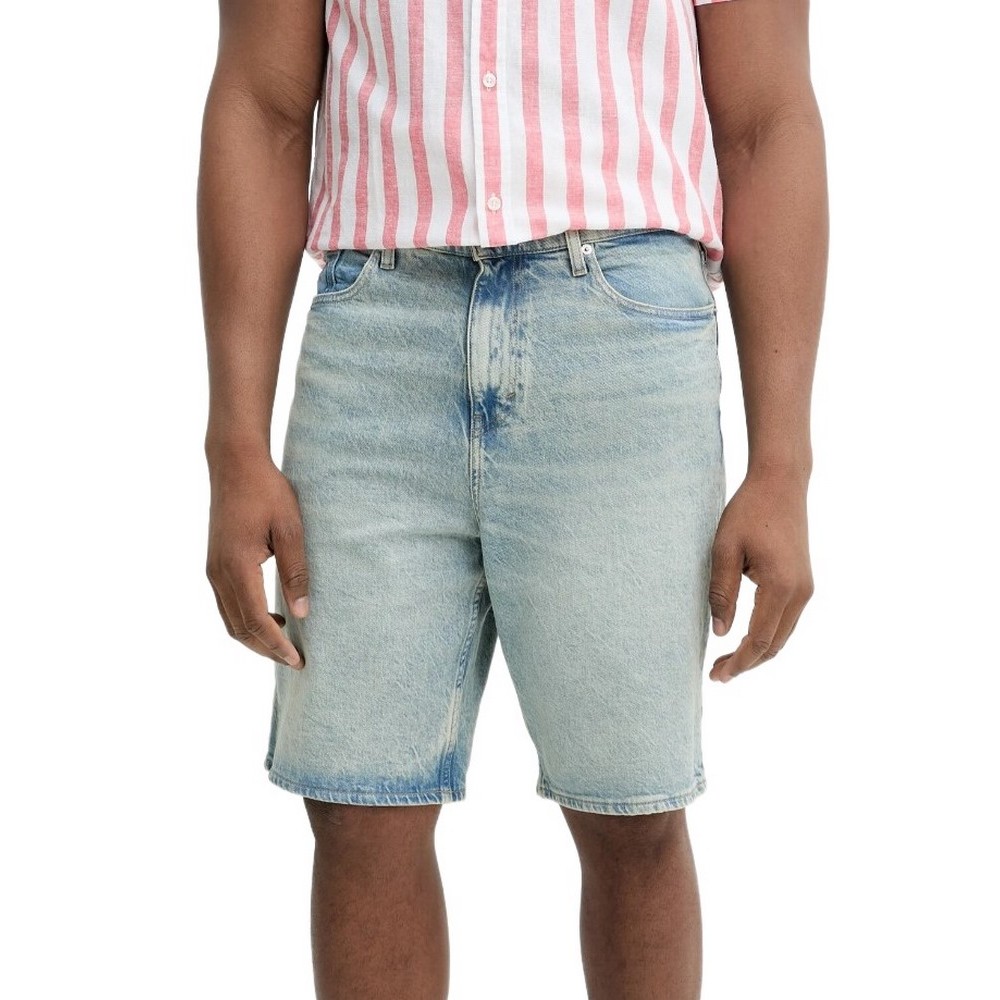 TOMMY JEANS ISAAC RLXD SHORT BI6133 ΒΕΡΜΟΥΔΑ ΑΝΔΡΙΚΗ BLUΕ DENIM