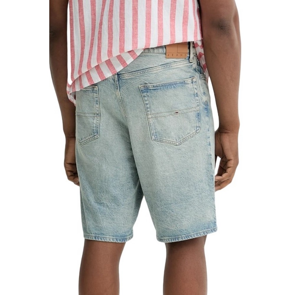 TOMMY JEANS ISAAC RLXD SHORT BI6133 ΒΕΡΜΟΥΔΑ ΑΝΔΡΙΚΗ BLUΕ DENIM