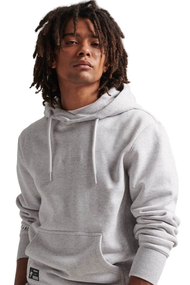 ΜΠΛΟΥΖΑ ΦΟΥΤΕΡ VINTAGE LOGO EMB ΑΝΔΡΙΚΗ SUPERDRY GREY