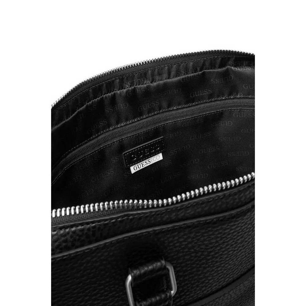 GUESS TORINO LAPTOP BAG S ΤΣΑΝΤΑ ΑΝΔΡΙΚΗ BLACK