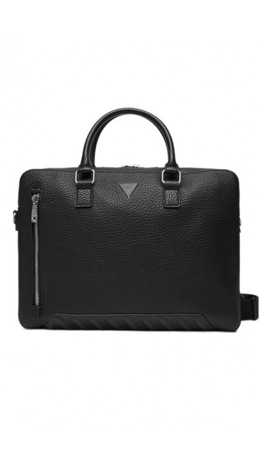 GUESS TORINO LAPTOP BAG S ΤΣΑΝΤΑ ΑΝΔΡΙΚΗ BLACK