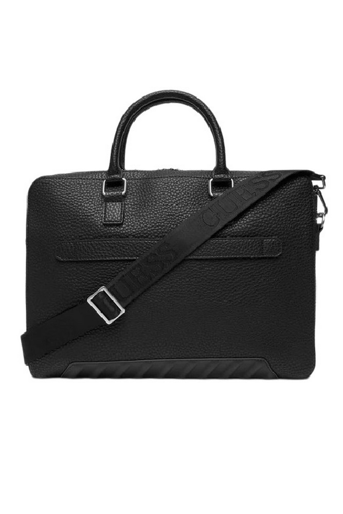 GUESS TORINO LAPTOP BAG S ΤΣΑΝΤΑ ΑΝΔΡΙΚΗ BLACK