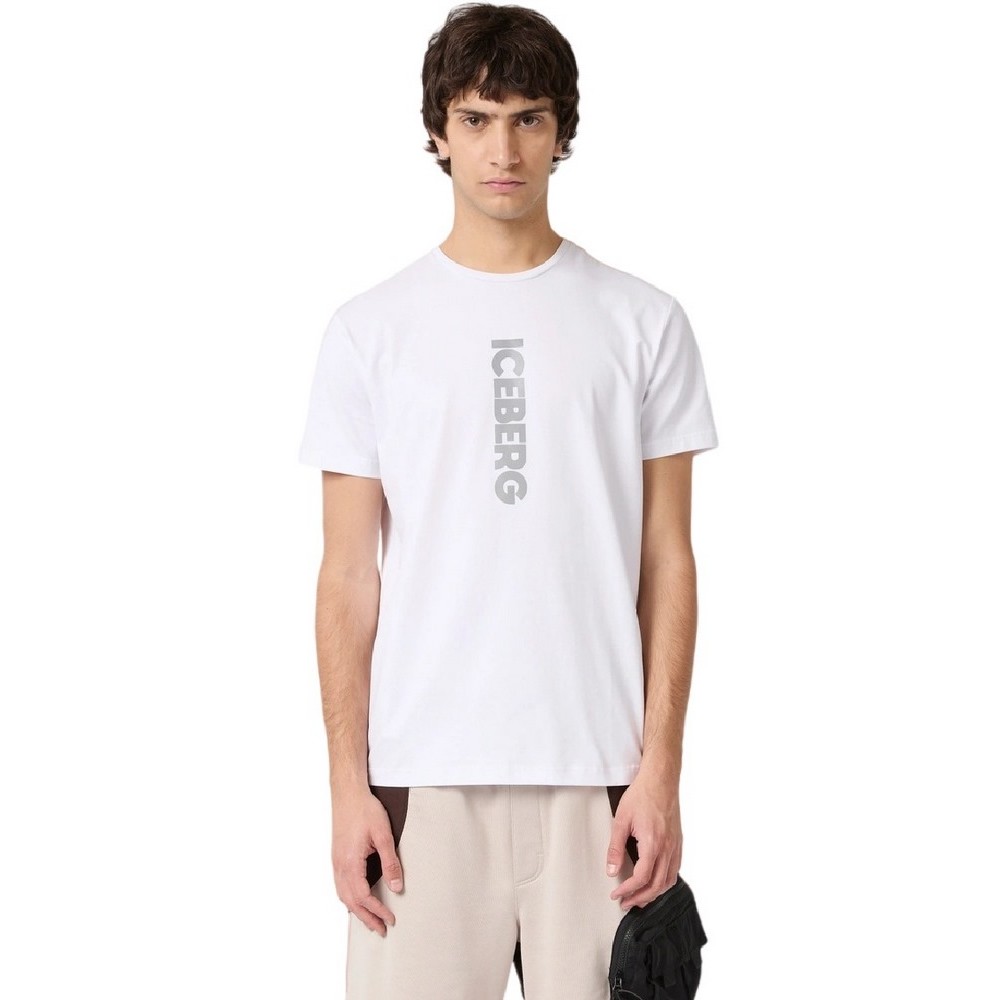 ICEBERG JERSEY T-SHIRT ΑΝΔΡΙΚΟ WHITE