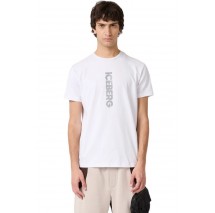 ICEBERG JERSEY T-SHIRT ΑΝΔΡΙΚΟ WHITE