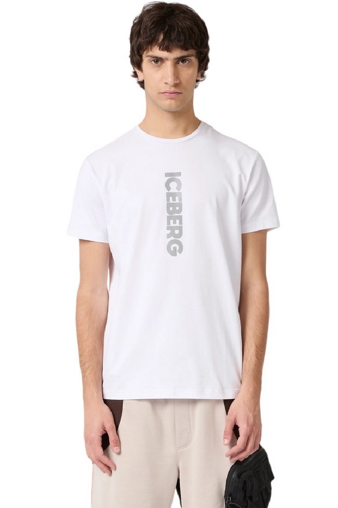 ICEBERG JERSEY T-SHIRT ΑΝΔΡΙΚΟ WHITE