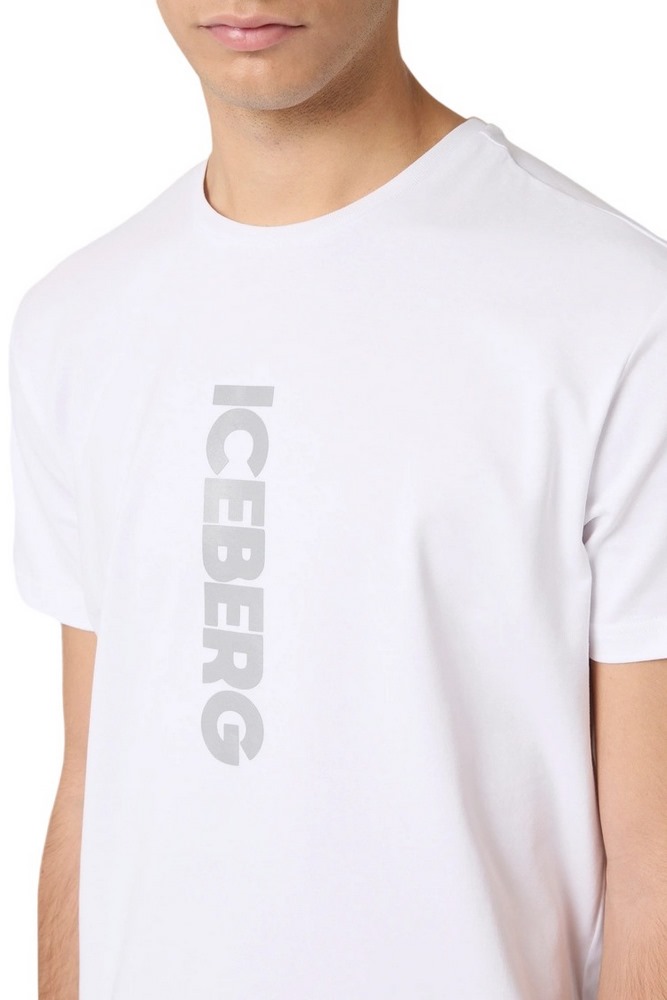 ICEBERG JERSEY T-SHIRT ΑΝΔΡΙΚΟ WHITE
