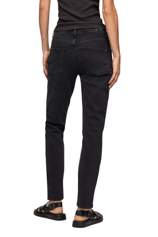 PEPE JEANS NOS VIOLET RE ΠΑΝΤΕΛΟΝΙ ΓΥΝΑΙΚΕΙΟ BLACK DENIM