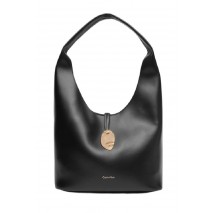 CALVIN KLEIN STN LCK SLCHY SMLL S ΤΣΑΝΤΑ ΓΥΝΑΙΚΕΙΑ BLACK